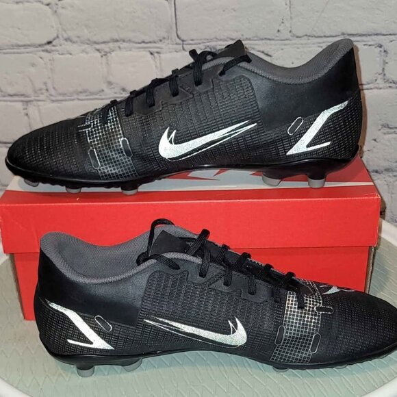 Men's Nike Mercurial Vapor Black/Silver - Picture 6 of 8